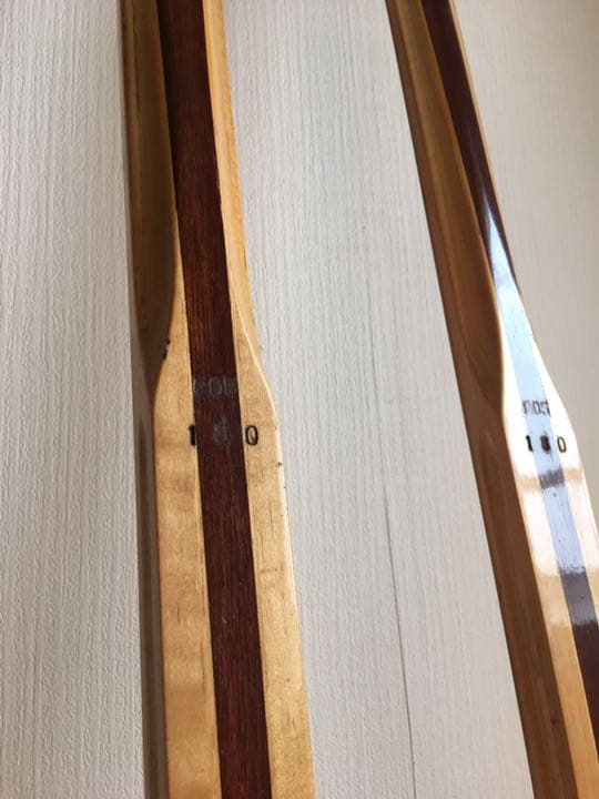 昭和？の木製スキー なんと新品！未使用！