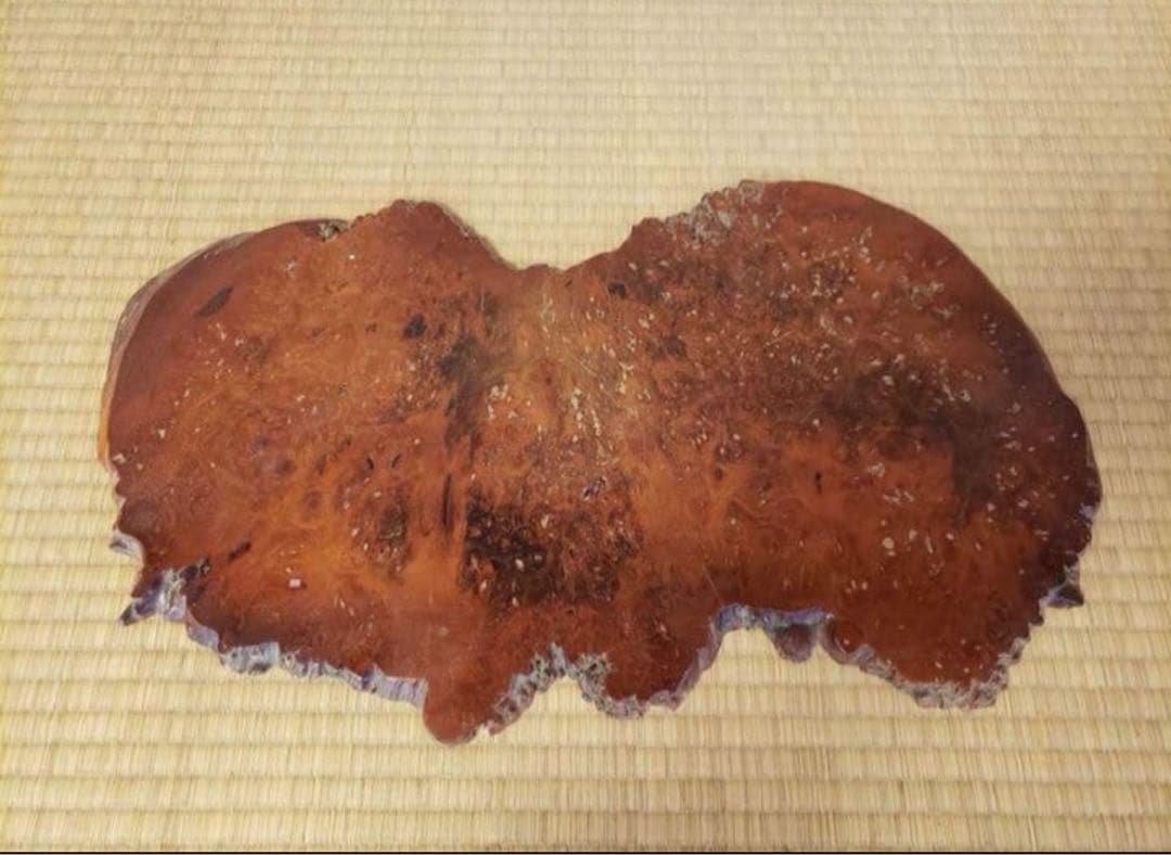 無垢の花台　花梨？無垢　盆栽飾り台山野草飾り台m-N039 55センチ