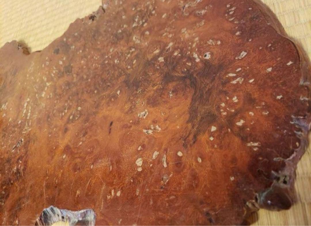 無垢の花台　花梨？無垢　盆栽飾り台山野草飾り台m-N039 55センチ