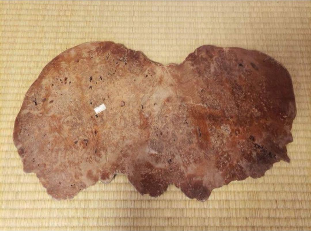 無垢の花台　花梨？無垢　盆栽飾り台山野草飾り台m-N039 55センチ