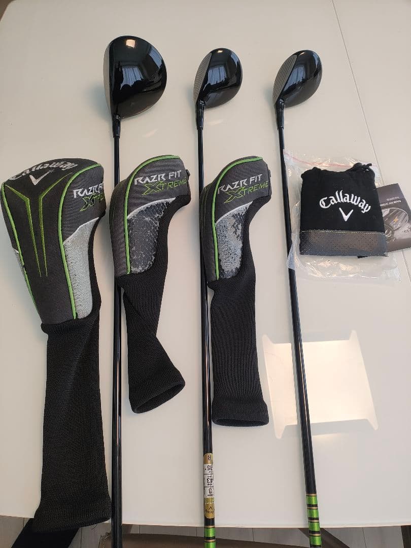 Callaway Razor Fit クラブセット 3本セット　シャフト　R