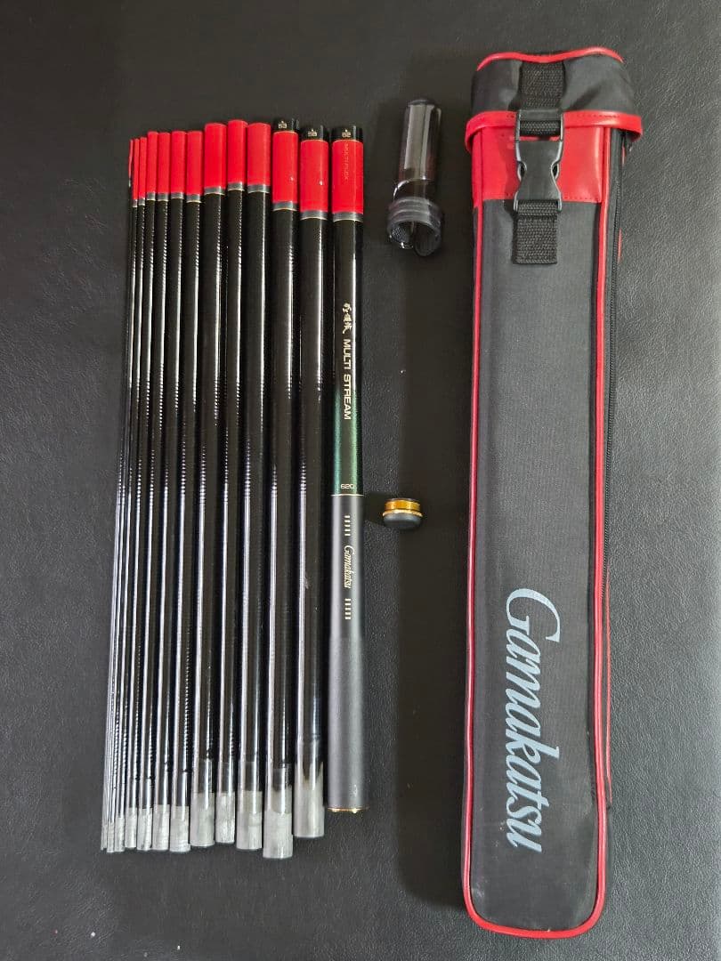 渓流竿 がま渓流 マルチシステム620 53.58.62 がま渓流竿ケース