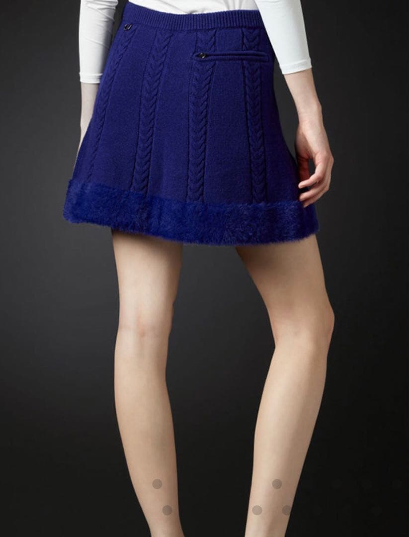 デサント DESCENTE ゴルフウェア ケーブルニットスカート LUXE