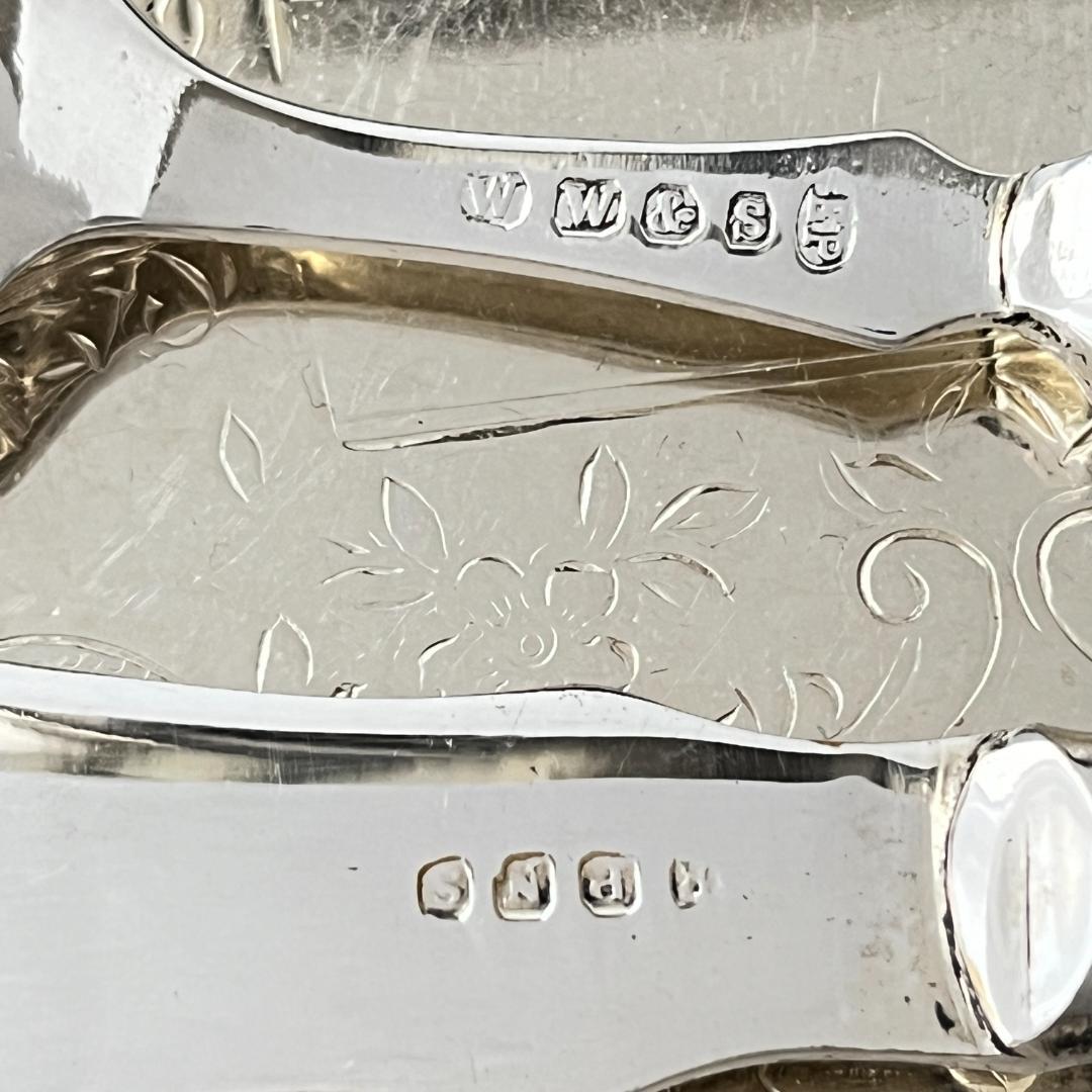 【英国】【白蝶貝】プレザーブスプーン / バターナイフ / ピクルスフォーク