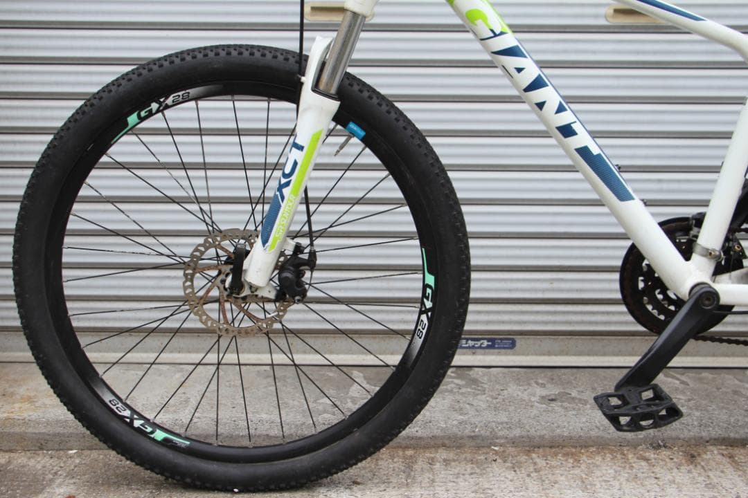 引き取り限定♪人気のGIANT♪ATX♪前後ディスクブレーキ装備で制動力良いです