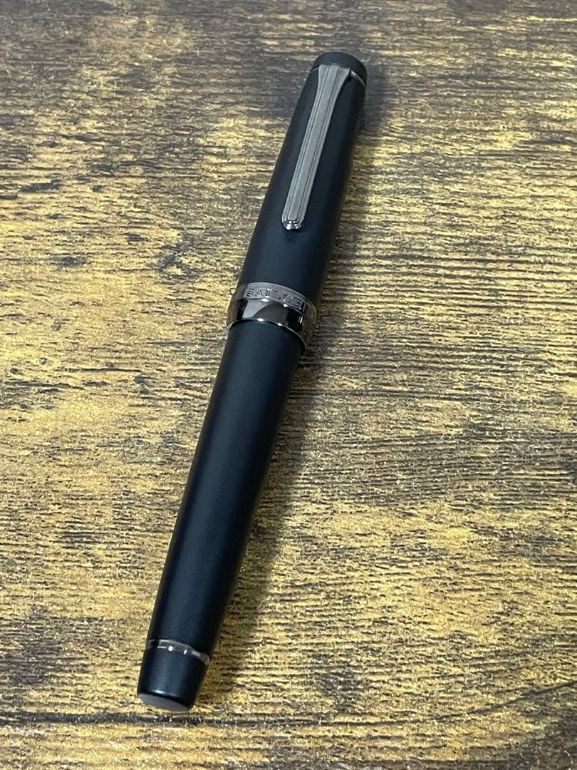 試筆のみ　インペリアルブラック　21金　細字　プロフェッショナルギア　万年筆