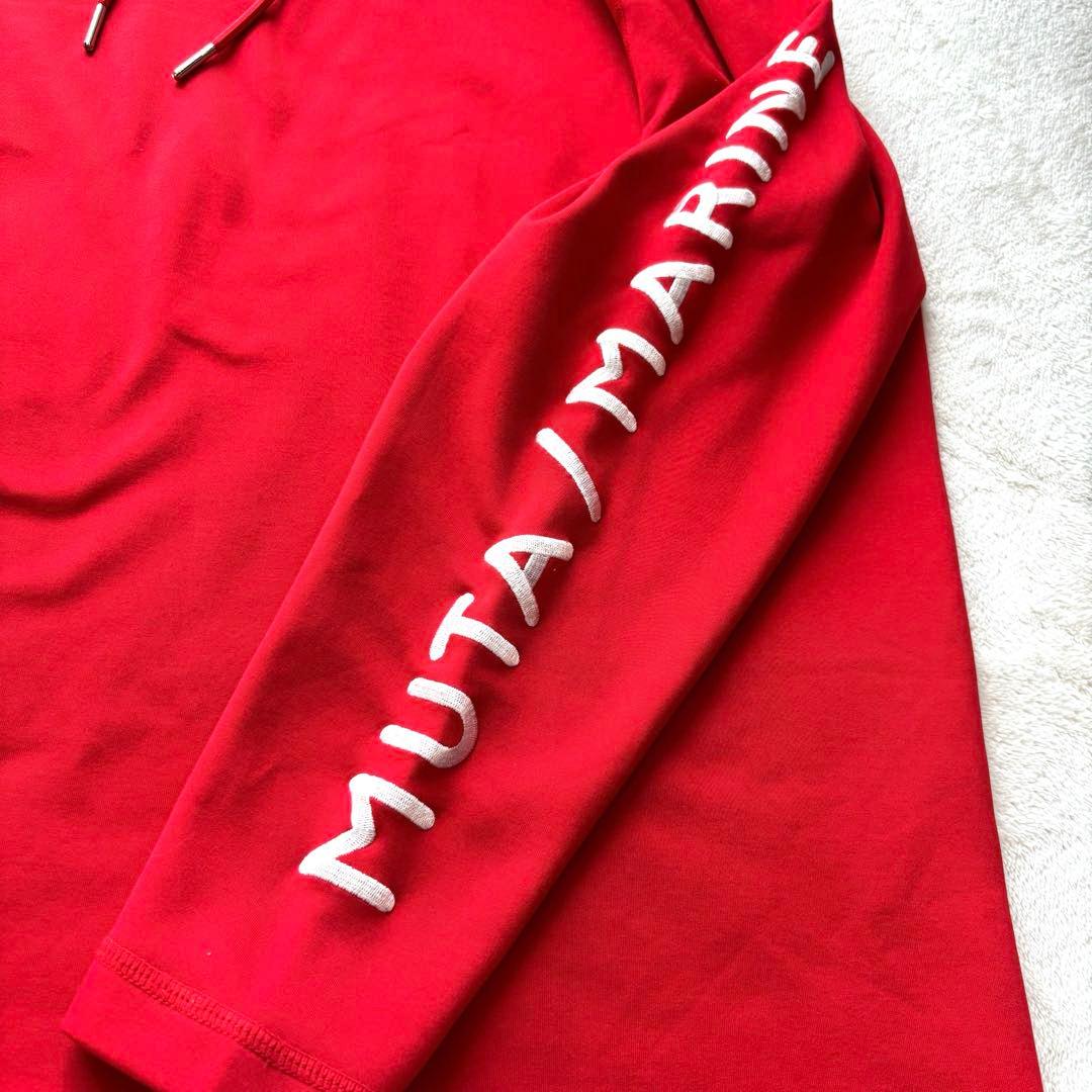 【muta marine】ストレッチ プルオーバーパーカ サイズ５