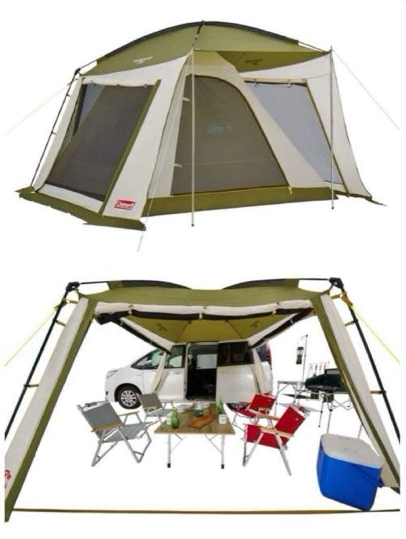 付属品完備 Coleman(コールマン) テント カーサイドテント 3025