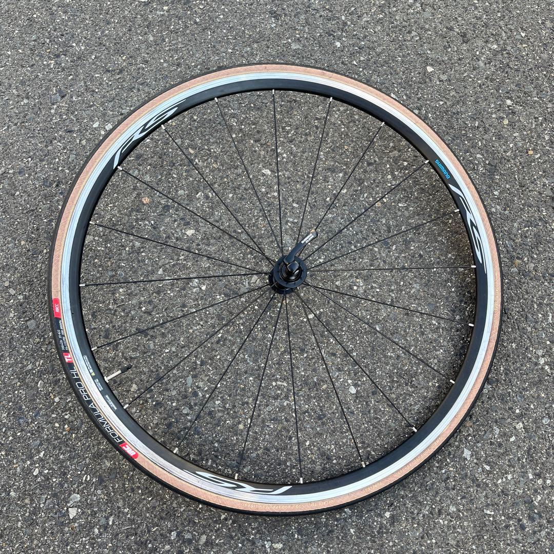 SHIMANO RS フロントホイール＋IRC チューブレスタイヤ