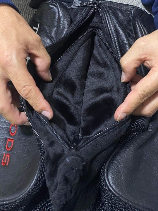 NIKE タイガーウッズモデル シューズバッグ 本革