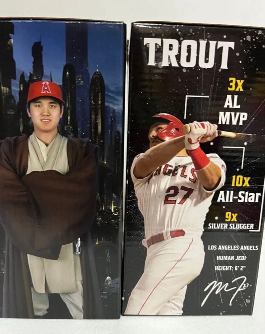 スターウォーズセット　大谷翔平　マイクトラウト　BB-8 エンゼルス 非売品