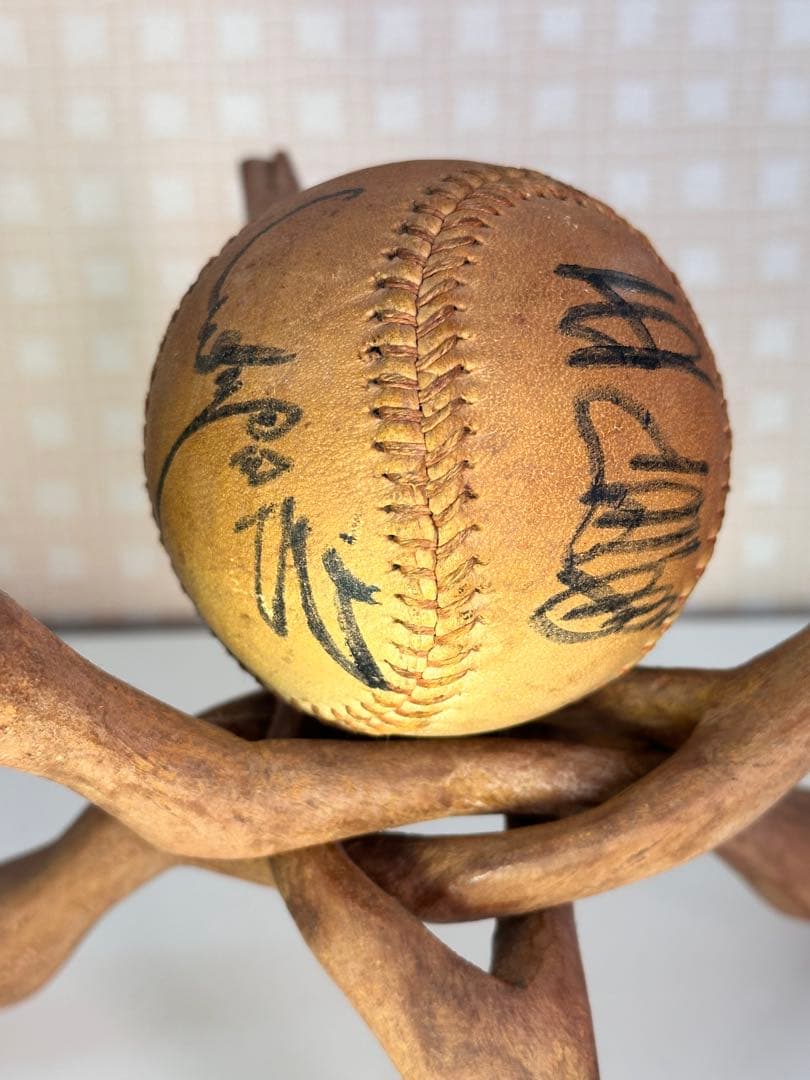 長島茂雄・王貞治連名サイン入り野球ボール