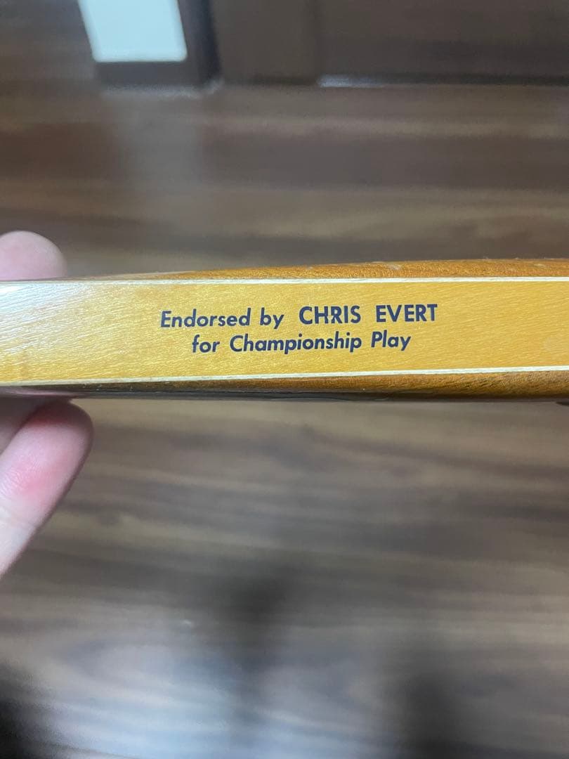 中古　テニスラケット WILSON Chris Evert AUTOGRAPH