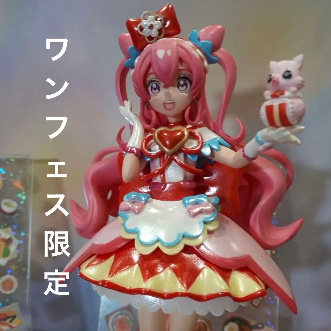 デリシャスパーティプリキュア　キュアプレシャス　フィギュア　完成品　ガレキ