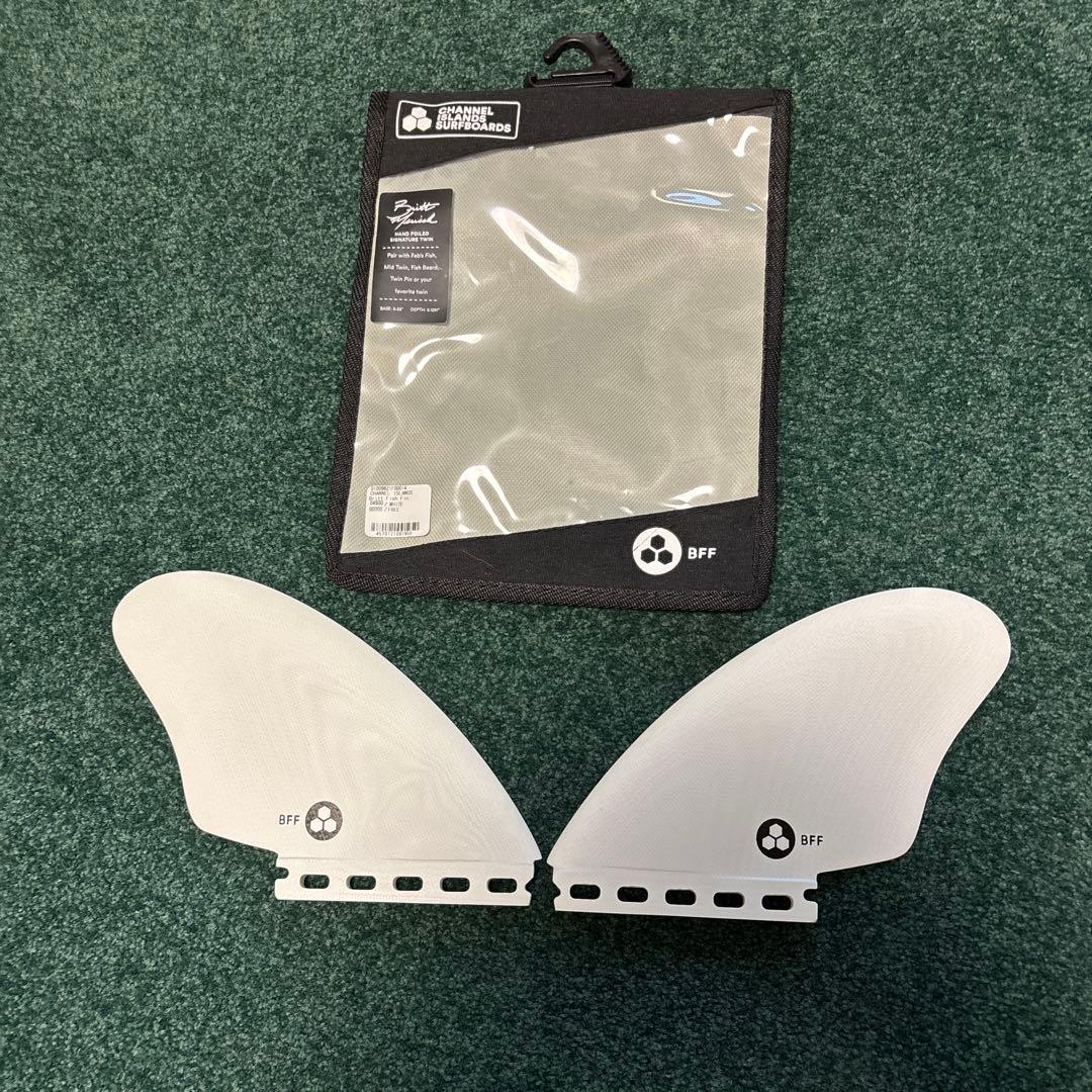 アルメリックBFF サーフボードフィン ホワイト 収納ケース付き‼️新品‼️未使用‼️