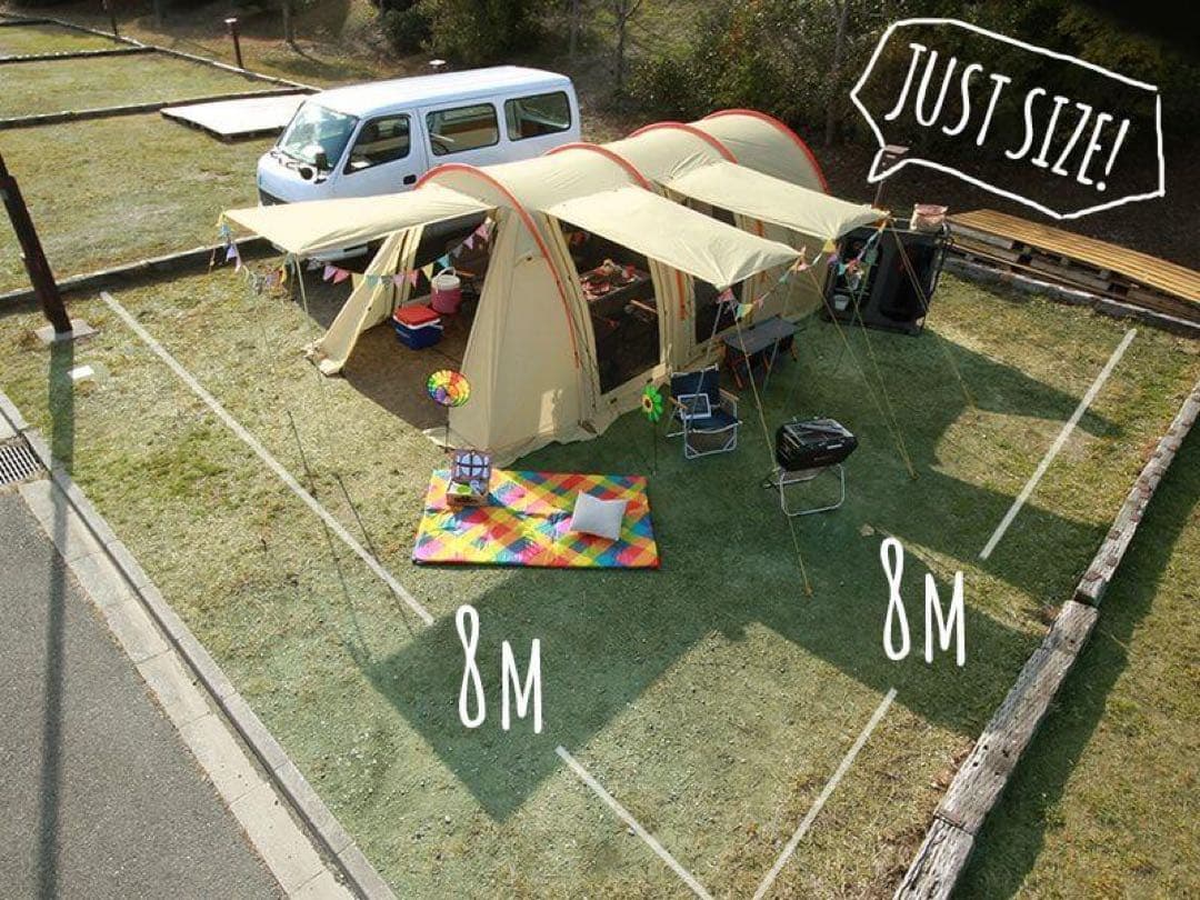 DOD カマボコテント2(ペグ、インナーテント付き)