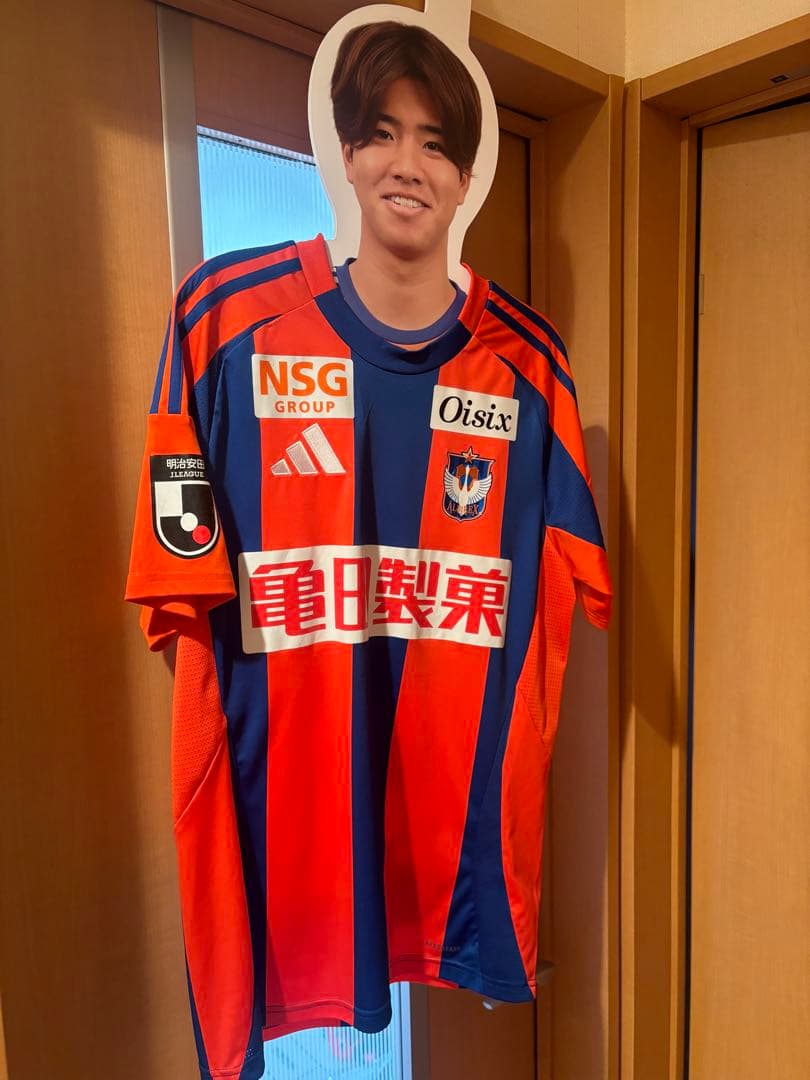 最終値下：アルビレックス新潟　長谷川元希　2025ユニフォーム　サイズM