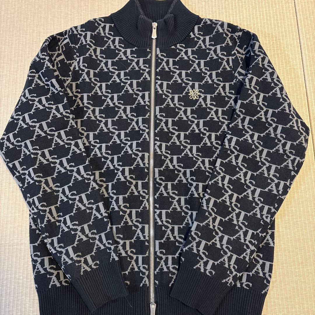 ST ANDREWS 総柄 ロゴニット Mサイズ