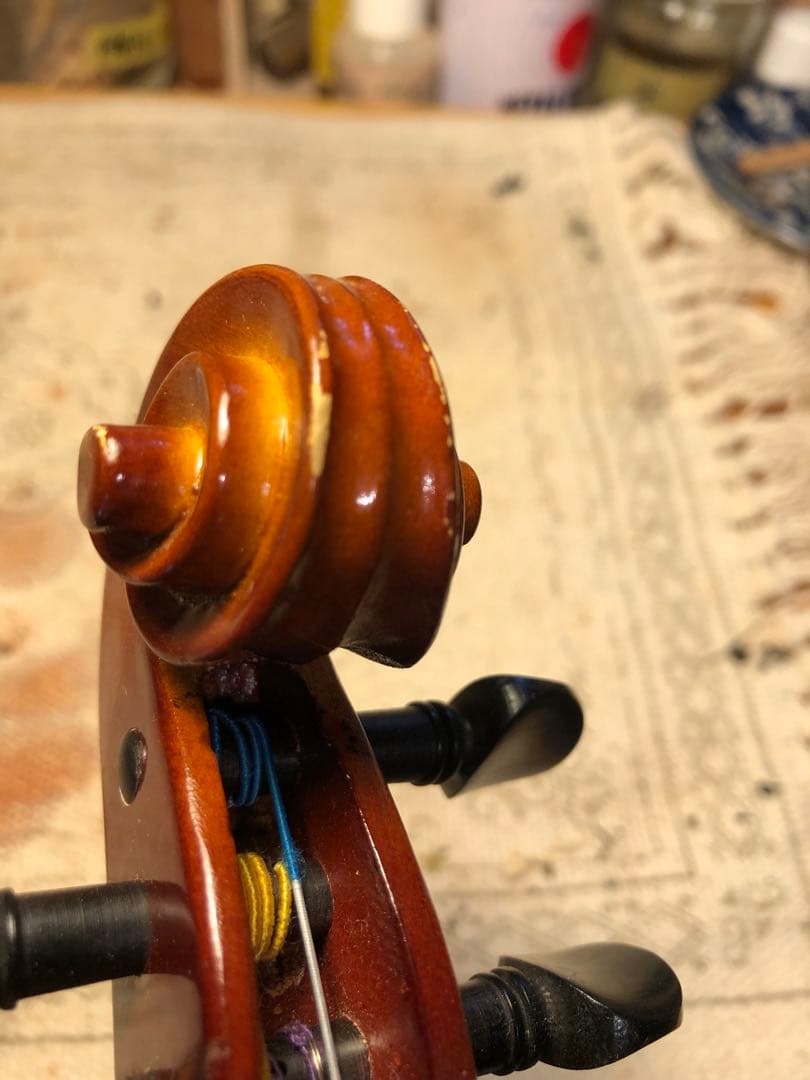 【訳あり特価.駒&魂柱調整済】カルロジョルダーノ分数バイオリンvs1 1/4