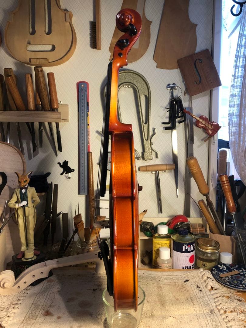 【訳あり特価.駒&魂柱調整済】カルロジョルダーノ分数バイオリンvs1 1/4