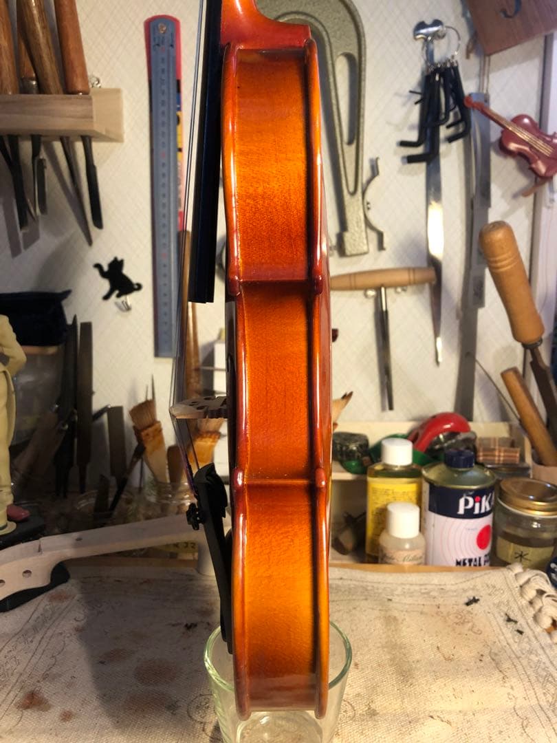 【訳あり特価.駒&魂柱調整済】カルロジョルダーノ分数バイオリンvs1 1/4