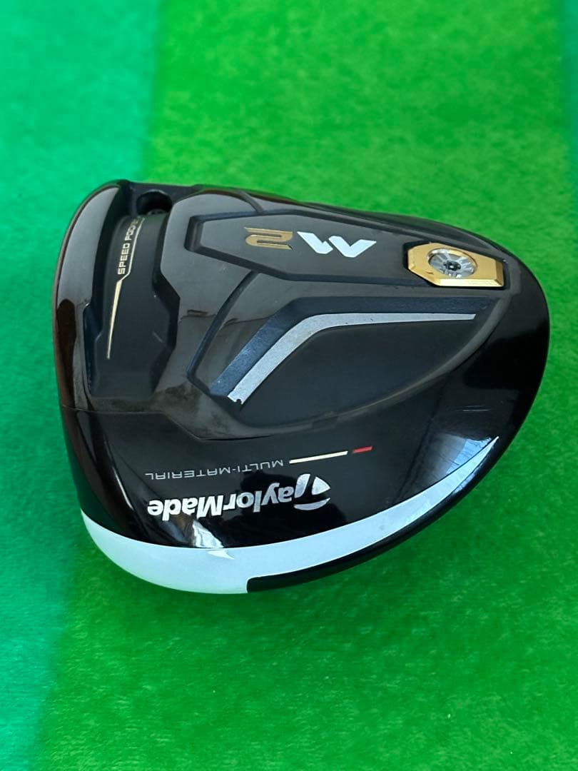 【名器レア】美品 TaylorMade M2 ドライバーヘッド9.5度カバー付