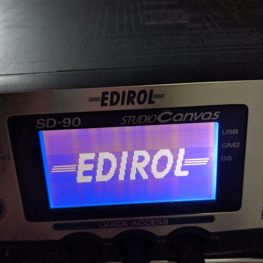 【ジャンク扱】Roland EDIROL STUDIO Canvas SD-90