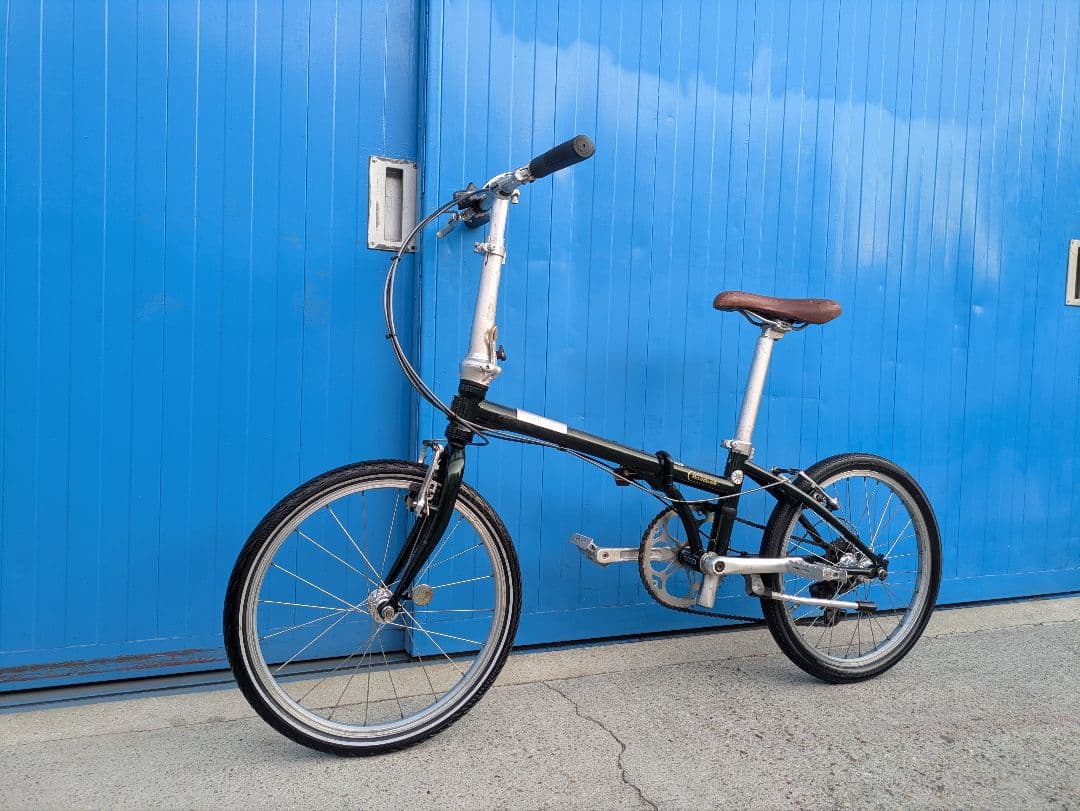 DAHON ダホン Boardwalk クロモリ　折り畳み自転車　ゆるキャン△