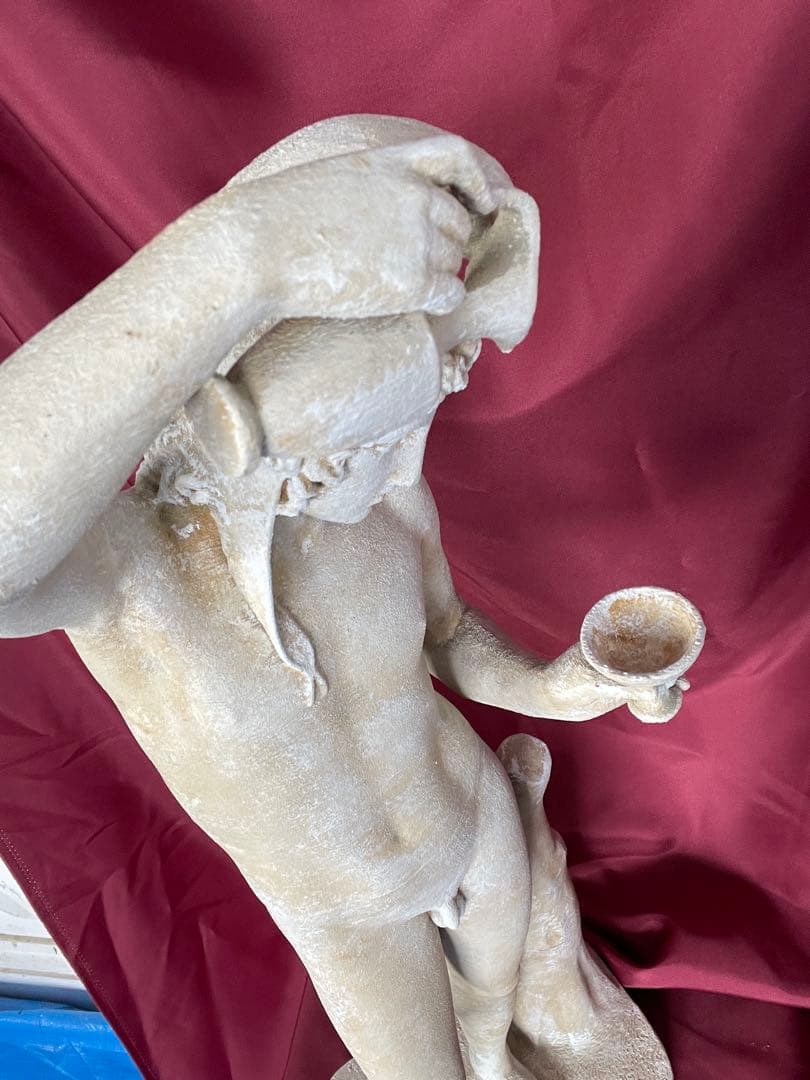 ガニメデの像 ギリシャ神話の彫刻 高さ60cm