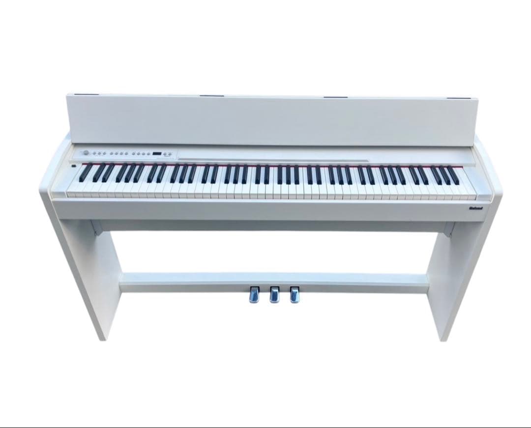 【美品】ローランド 電子ピアノ F-110-WHCJ 2010年製 ホワイト 白