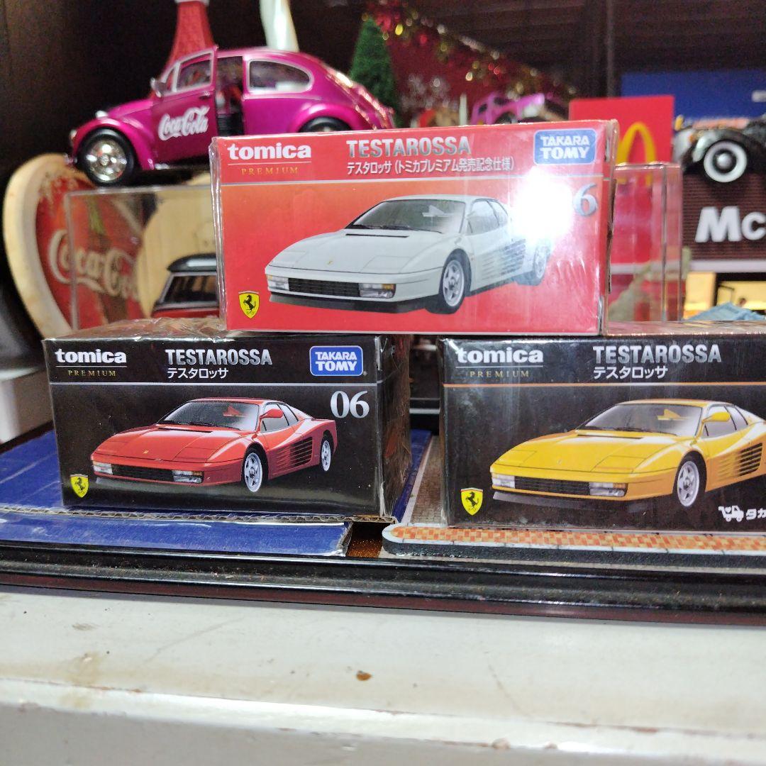 商品Ｎｏ.３７４９★ｔｏｍｉｃａ・ＰＲＥＭＩＵＭテスタロッサ＆ディスプレイセット