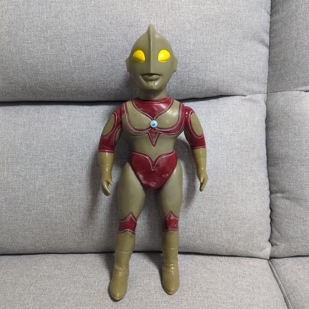 【当時物】 帰ってきたウルトラマン ジャイアントサイズ ソフビ ブルマァク