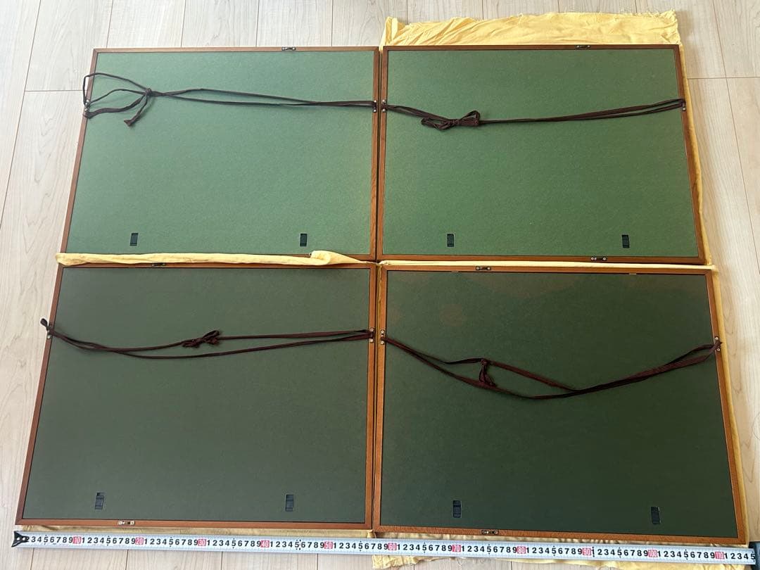 滝平二郎 オリジナル版画 限定280部 風シリーズ 春夏秋冬 保証書 希少品