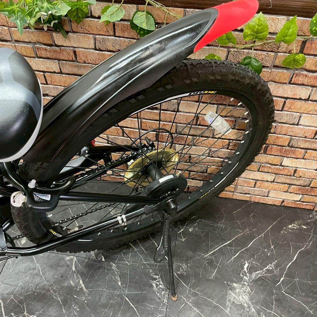 【91】子供用自転車 子供車 DRIDE ブラック 22インチ