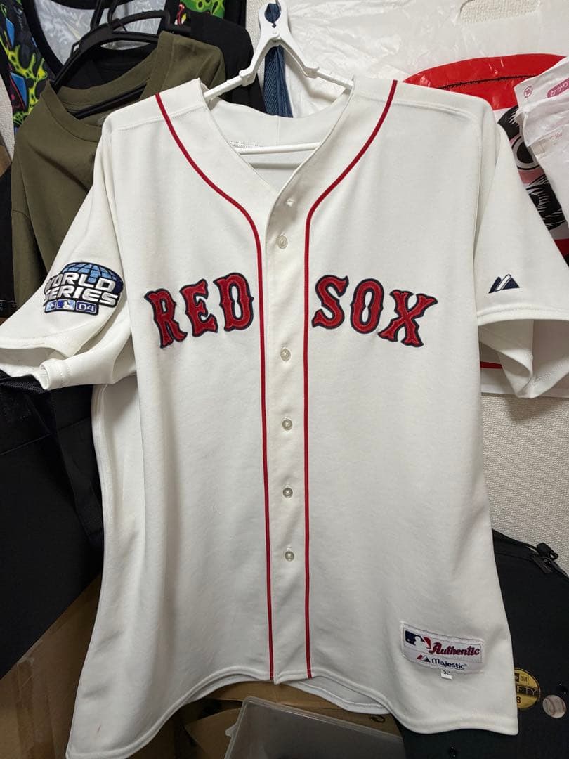 ボストン・レッド・ソックス オーセンティックジャージ サイズ:５２ 背番号:４７