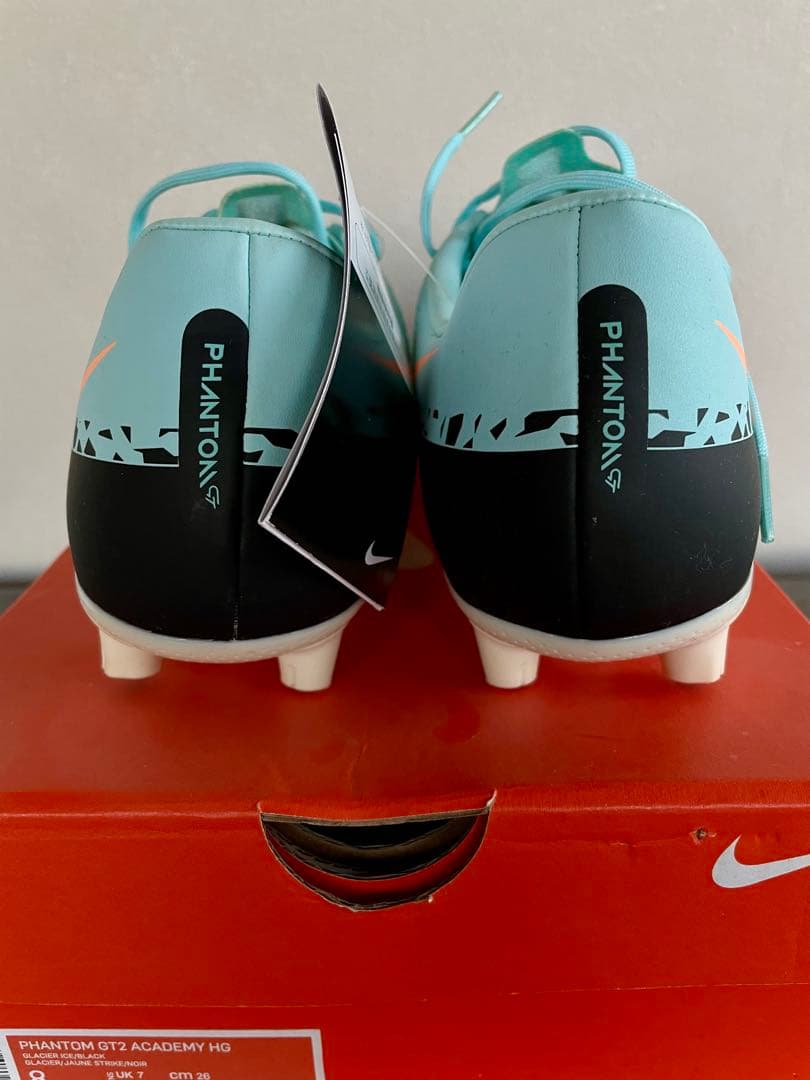 『新品！』ナイキファントムGT2サッカーシューズ アクアブルー26㎝