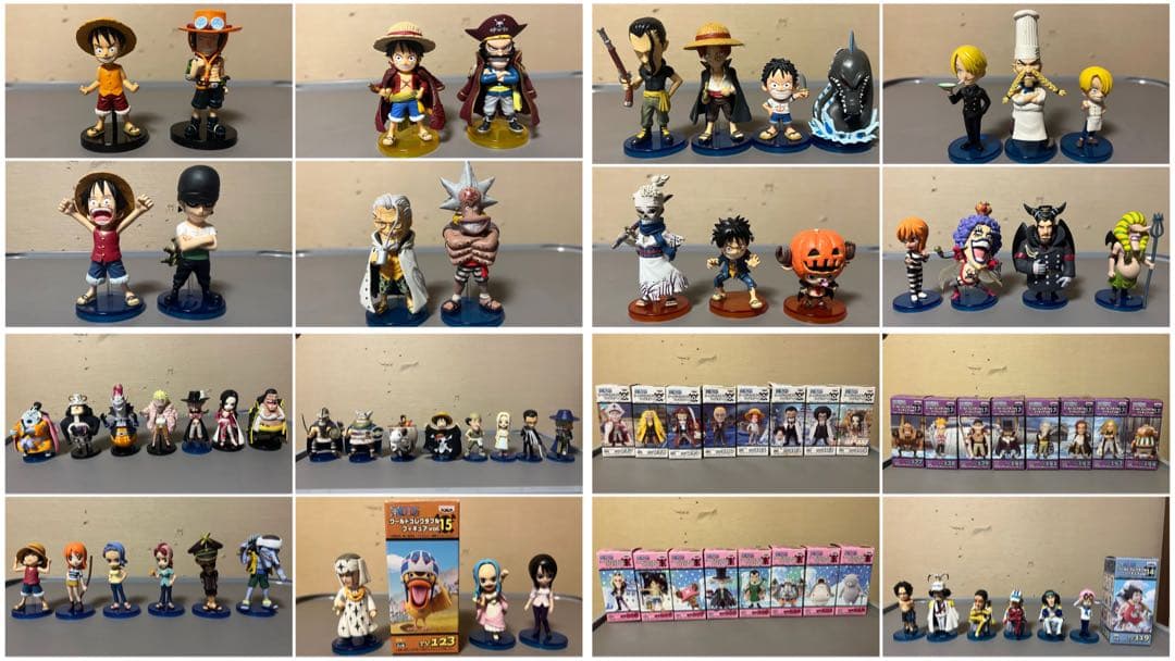 【O-467】ワンピース ワールドコレクタブルフィギュア ワーコレ 78体セット