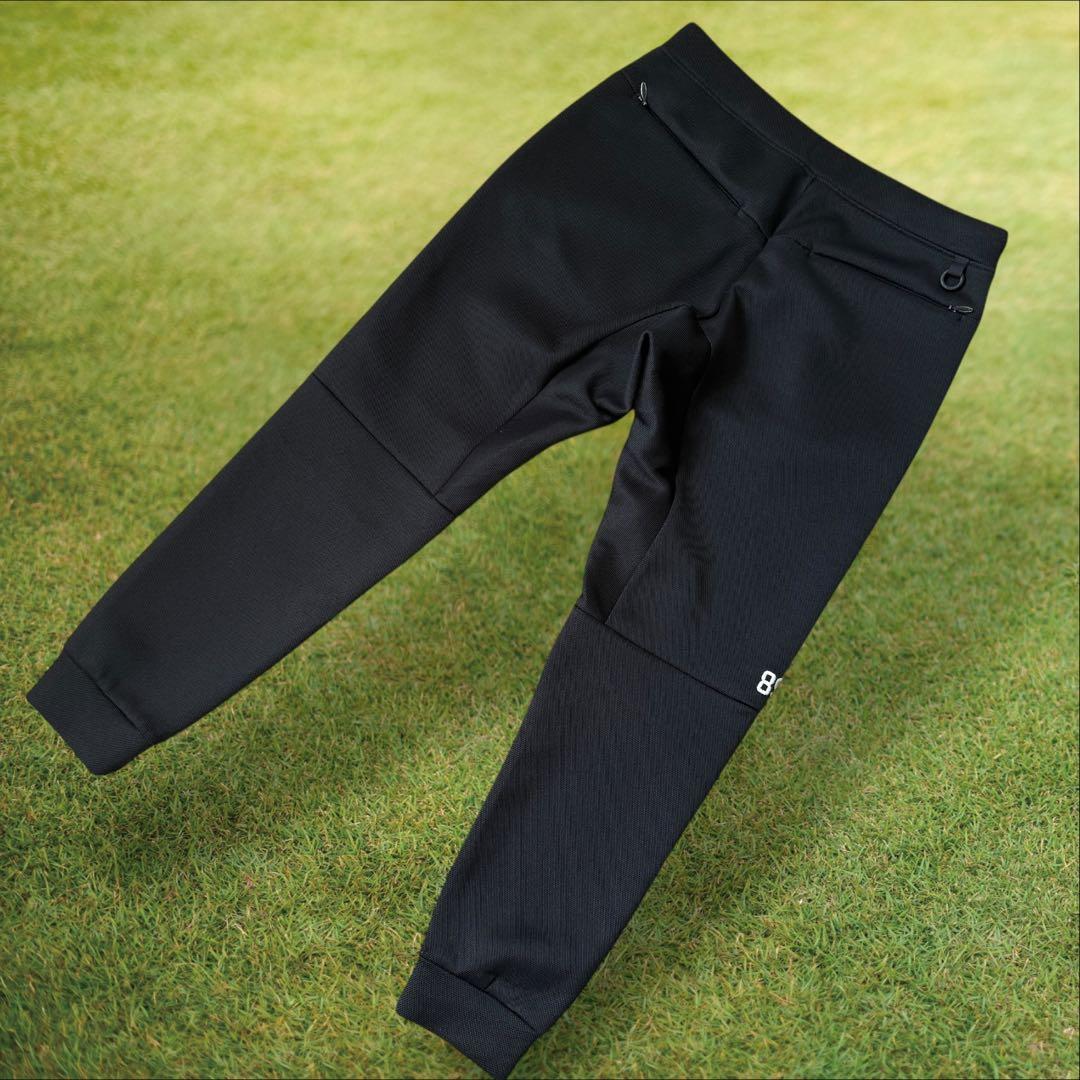 パーリーゲイツ　ジョガーパンツ　黒　S〜M相当　ブラック　ジャージ　美品　3