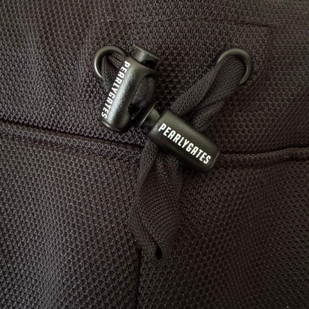 パーリーゲイツ　ジョガーパンツ　黒　S〜M相当　ブラック　ジャージ　美品　3