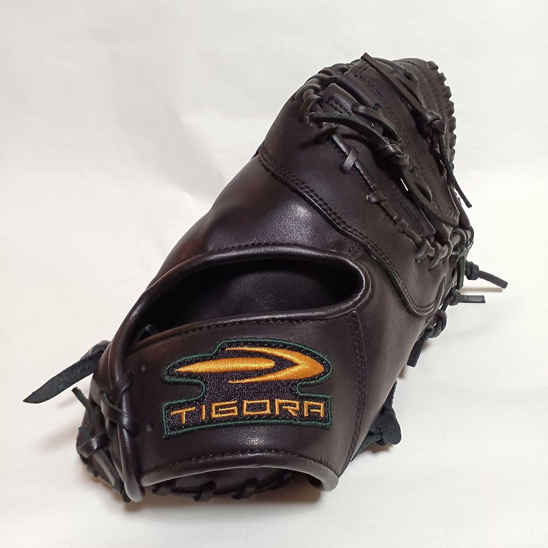 TIGORA ティゴラ ファーストミット 一塁手用 軟式一般 ブラック 黒