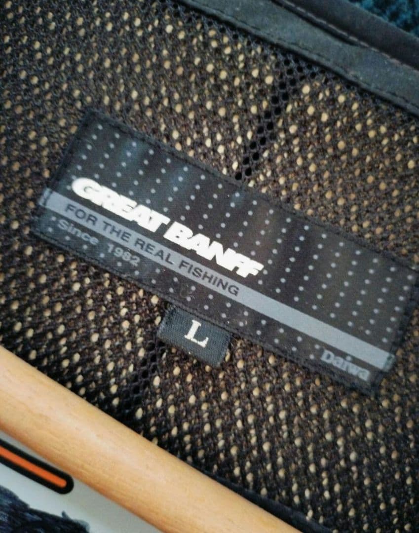 ダイワグレードバンフフローティング　ジャケットベスト大人用Lサイズ　ヒップガード