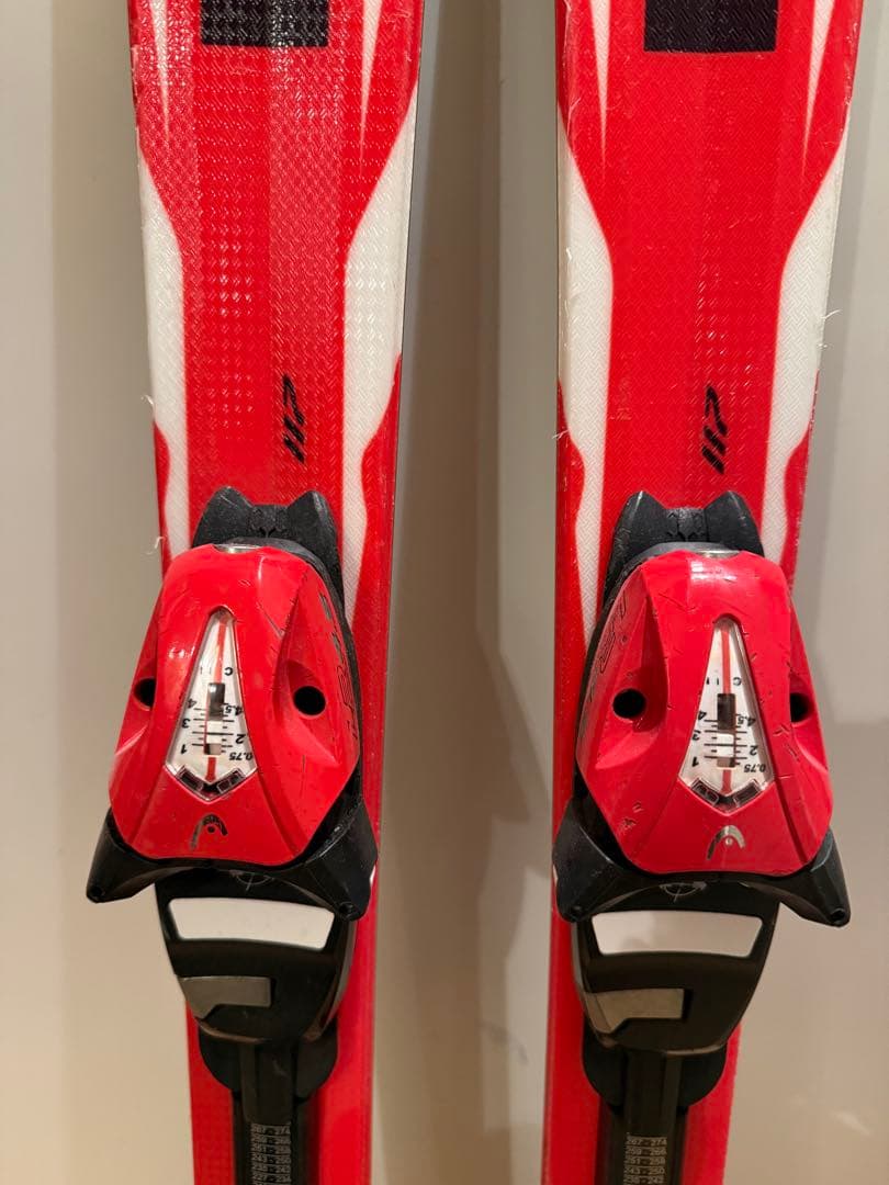 HEAD super shapeキッズ　スキー　セット　117 子供　ヘッド