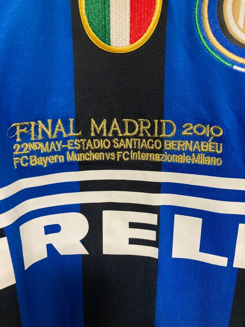 2010 セリエA インテル・ナツィオナーレ ザネッティ ユニフォーム(H)