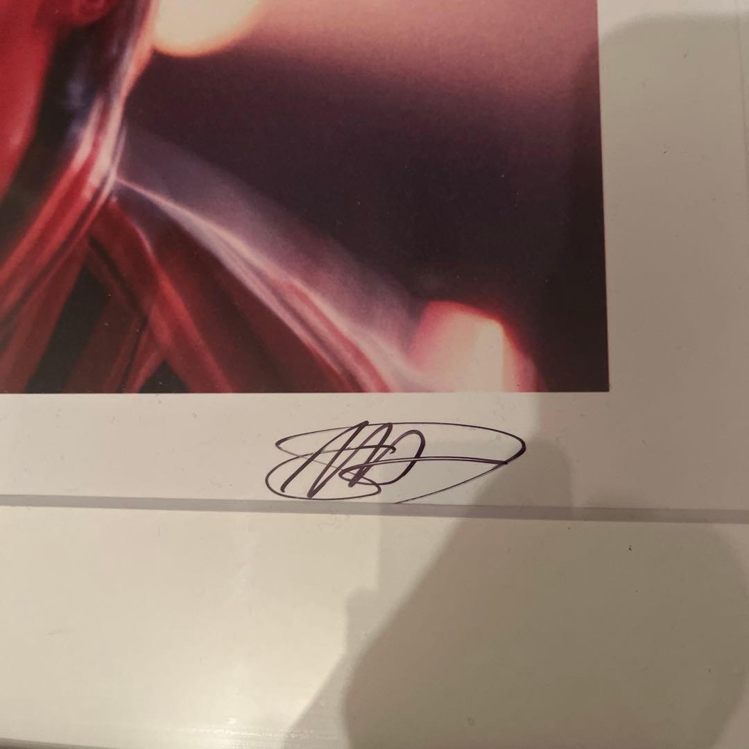 値下げ　オアシス　直筆サインデニスモリス リアム オリジナルプリントOASIS