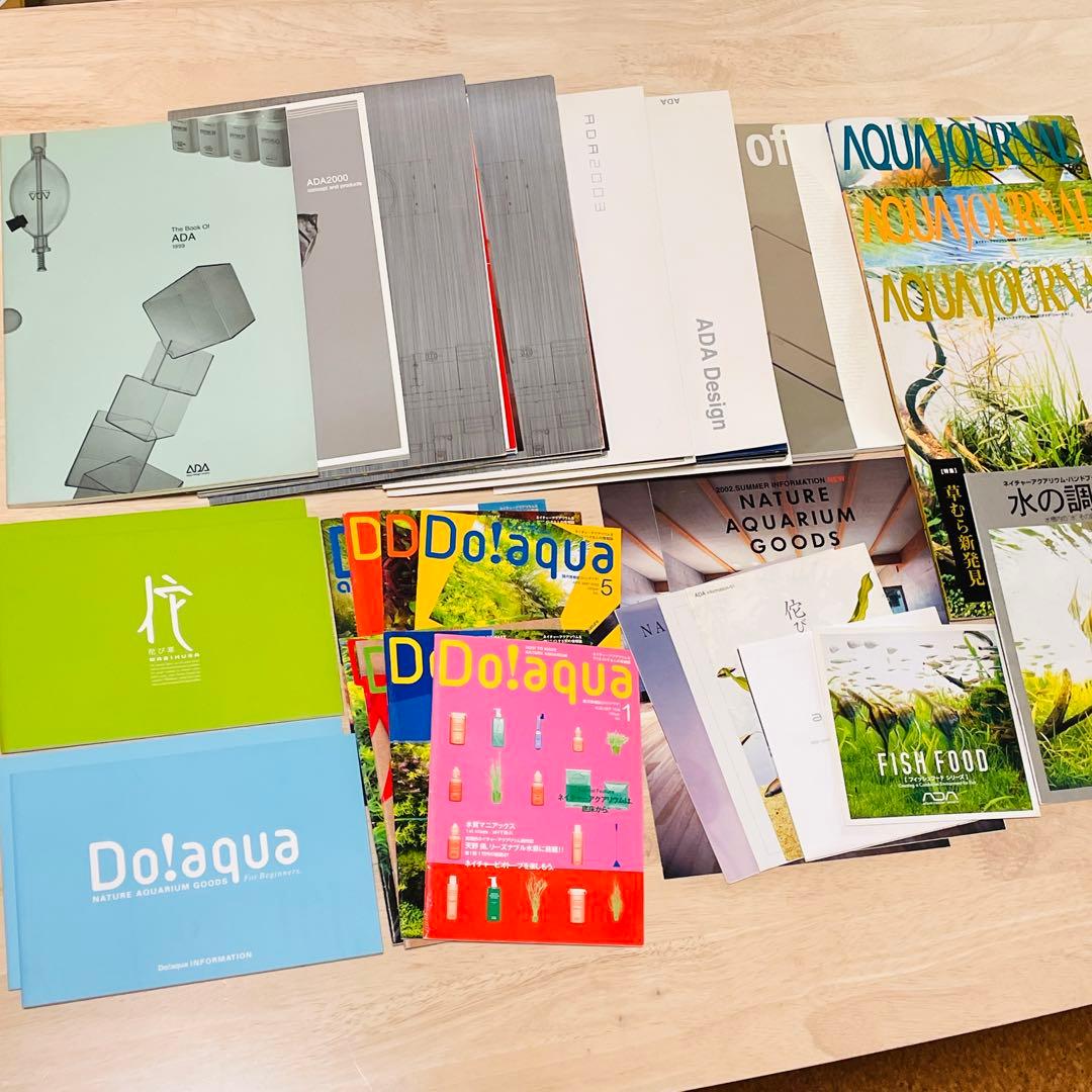 ADA カタログ パンフレット 冊子 アマノ 天野尚 水草アクアリウム デザイン