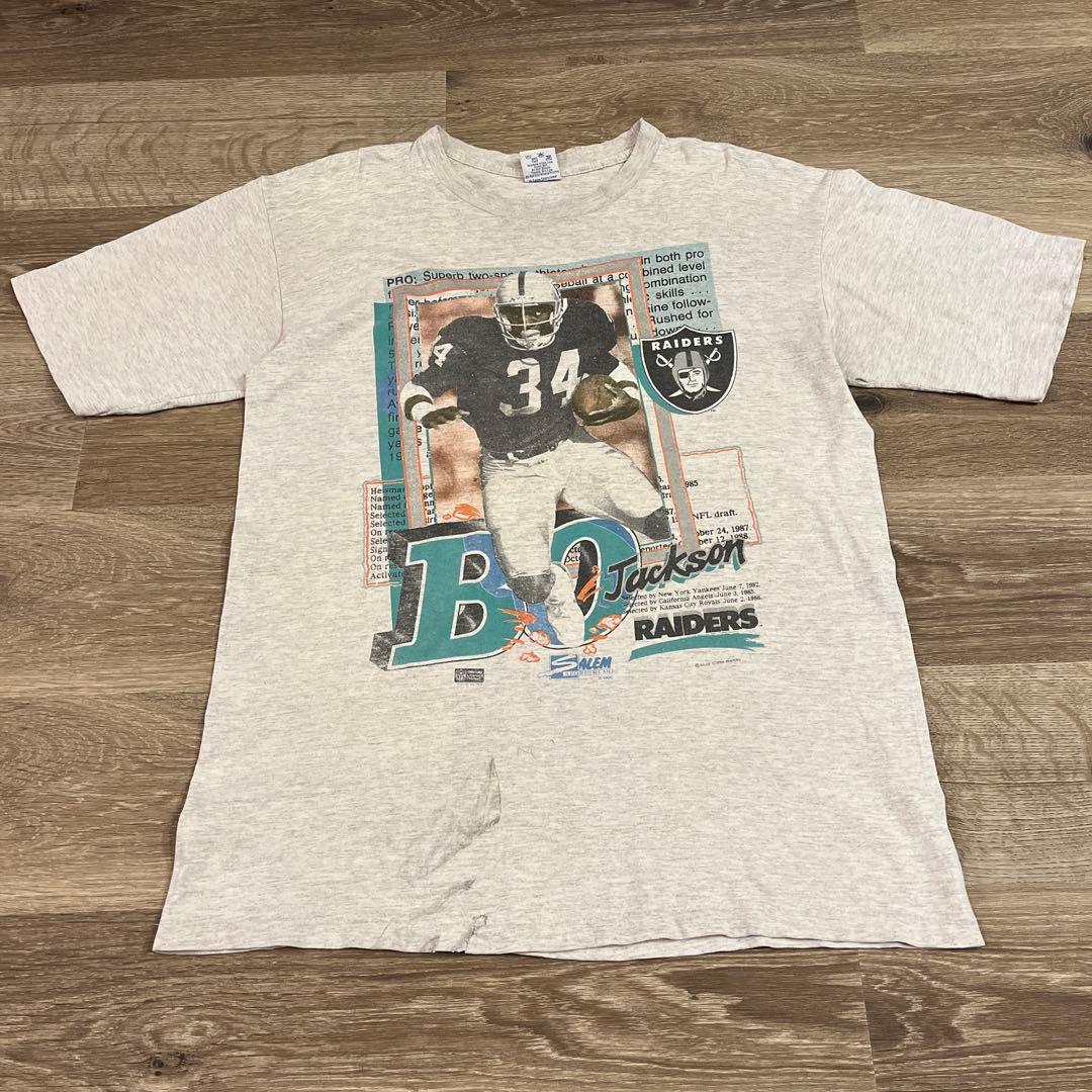 古着　90's RAIDERS Tシャツ Ｌサイズ