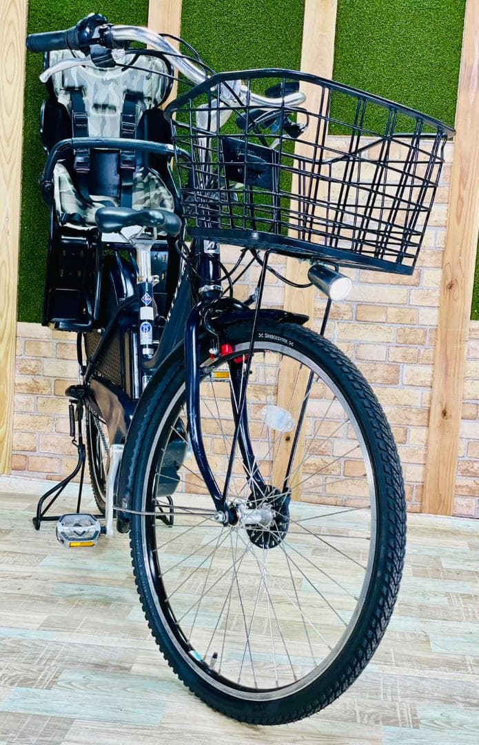 26インチ 低価格モデル　ブリヂストン　子供乗せ電動アシスト自転車 H2146