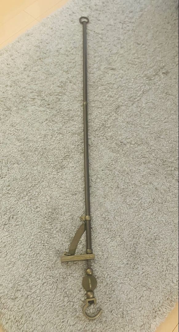 アンティーク　自在鉤　全長約150cm