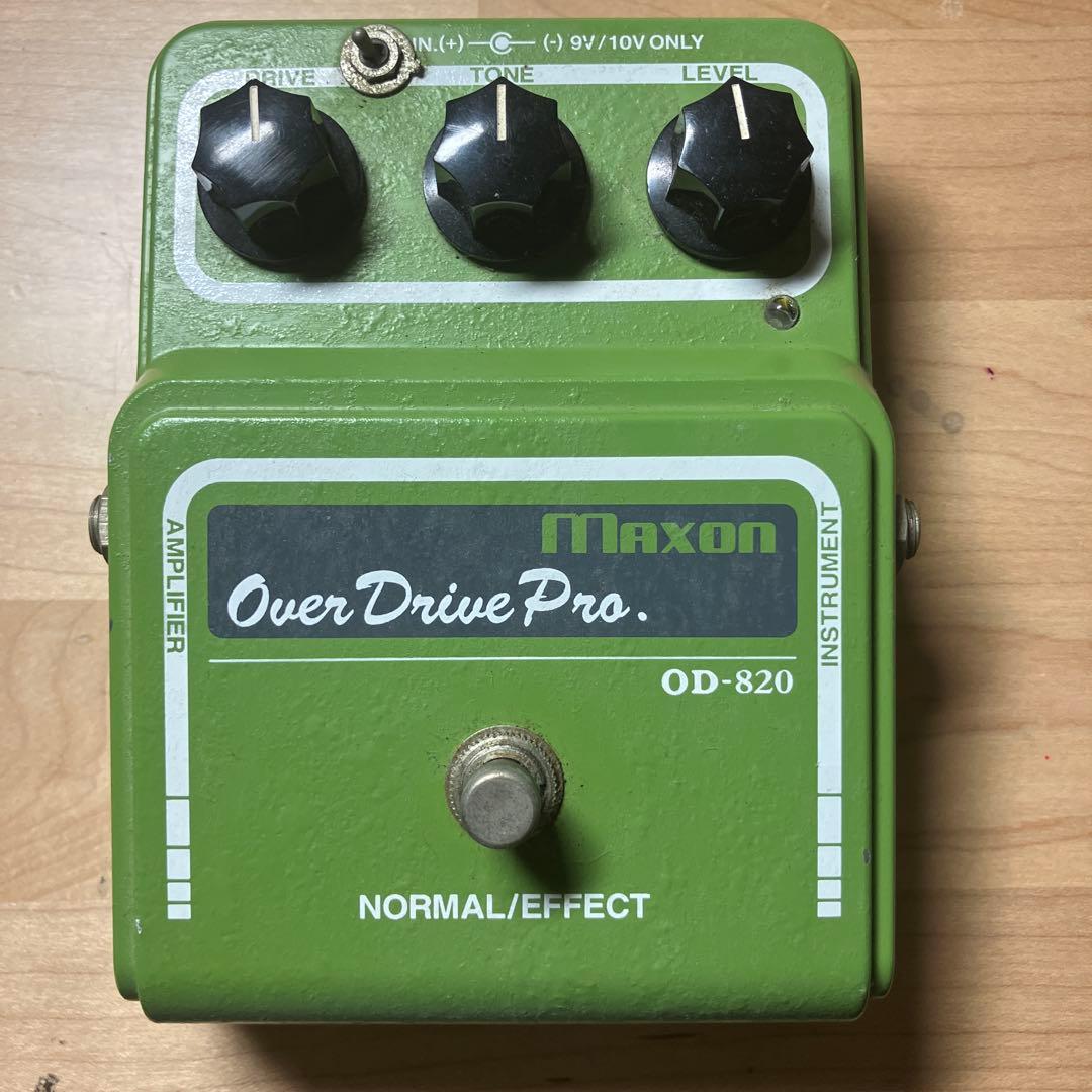 田中　Maxon OD-820 オーバードライブペダル