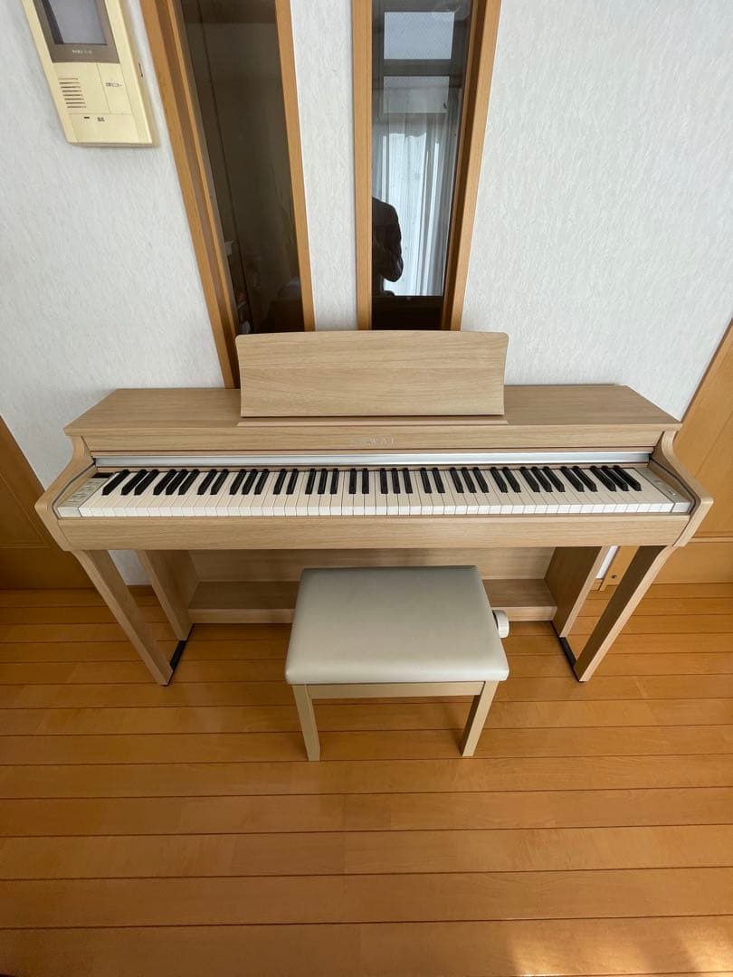 (^^)【引取り/購入者様輸送手配限定】河合電子ピアノ CN27